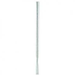 Poteau de poubelles rond à sceller acier galvanisé Rossignol Collec