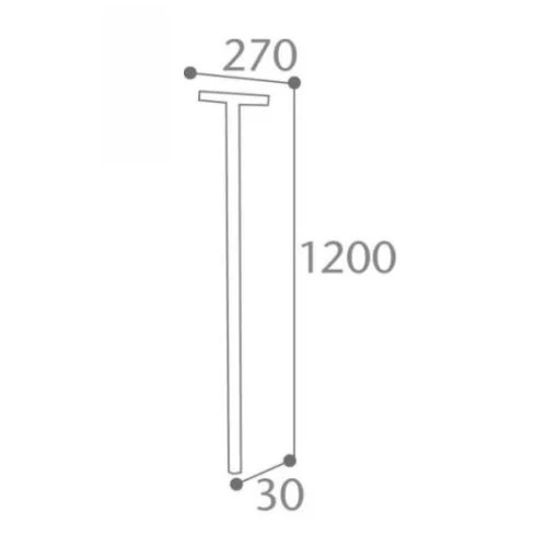 Poteau de poubelles à enfouir Rossignol Arkea 57041 4 Poteau de poubelles à enfouir Rossignol Arkea 57041 – Image 2