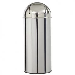 Poubelle avec couvercle à trappe Rossignol Push 45 l -Nettoyant Soldes AFD 112636