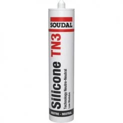 Mastic silicone neutre oxime Soudal TN3