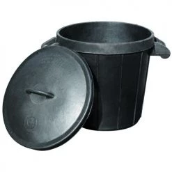 Couvercle poubelle Taliaplast 75-105 L caoutchouc - 330204
