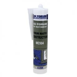 Mastic silicone construction