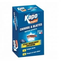 Boîte appât cafards blattes étui de 4