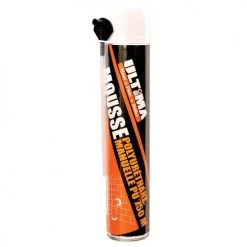 Mousse PU manuelle aerosol 750 ml et pistolable 750 ml