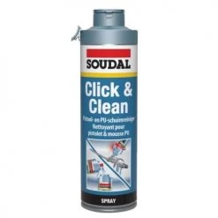 Nettoyant mousse PU Soudal Click & Clean