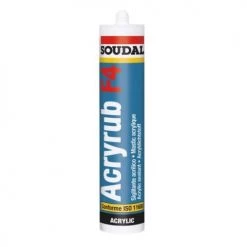 Mastic acrylique Soudal Acryrub F4