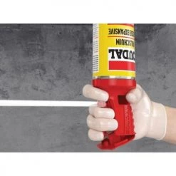 Mousse d'isolation 0% Soudal PU manuelle GENIUS GUN -Nettoyant Soldes AFD 95890