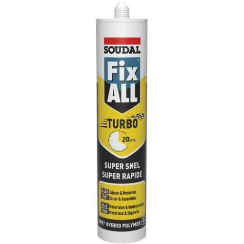Mastic colle Soudal Fix All Turbo 3 Mastic colle Soudal Fix All Turbo